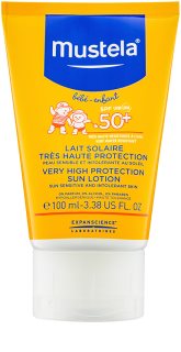 Mustela Solaires leite bronzeador SPF 50+