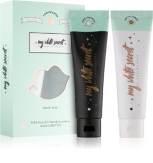 My White Secret Toothpaste Classic Mint набор для ухода за зубами (для достижения эффекта ослепительно белых зубов)