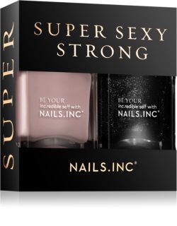 Nails Inc. Super sexy strong изгодна опаковка (за нокти)