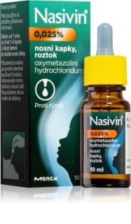 Nasivin Nasivin 0,025% GTT nosové kvapky