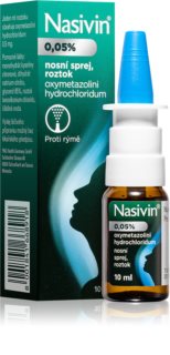 Nasivin Nasivin 0,5 mg/ml nosní sprej, roztok