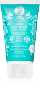 Natura Siberica Natural & Organic nježni piling za normalno i suho lice