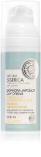 Natura Siberica Sophora Japonica crema idratante giorno per pelli grasse e miste SPF 15