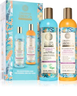 Natura Siberica Oblepikha (Sea-Buckthorn) coffret (para cabelo normal a oleoso )