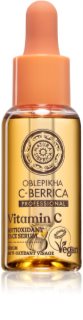 Natura Siberica Oblepikha C-Berrica Antioxidatives straffendes Gesichtshaut-Serum mit Vitamin C