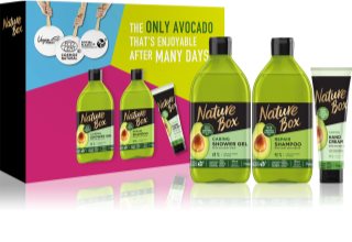 Nature Box Avocado coffret cadeau (pour une hydratation et une brillance)