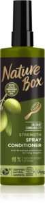 Nature Box Olive Oil stiprinamasis balzamas ilgiems plaukams