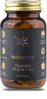 NaturLabs Chelated Zn & Se + Cu podpora imunity