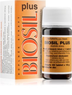NATURVITA Biosil Plus doplněk stravy  pro vlasy, nehty a pokožku