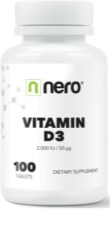 NERO Vitamin D3 2000 IU podpora činnosti nervové soustavy
