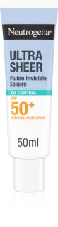 Neutrogena Ultra Sheer Oil Control fluido ultra leve SPF 50+ 50 ml
