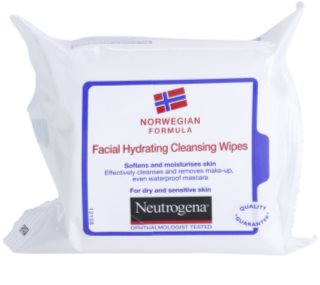 Neutrogena Face Care čistilni robčki za suho in občutljivo kožo