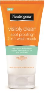Neutrogena Visibly Clear Spot Proofing почистваща емулсия и маска 2 в 1