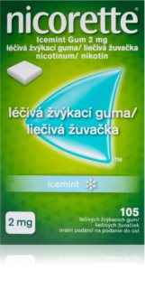 Nicorette Nicorette Icemint Gum 2 mg  léčivá žvýkací guma