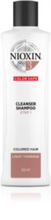 Nioxin System 3 Color Safe Cleanser Shampoo champú limpiador anticaída para cabello teñido