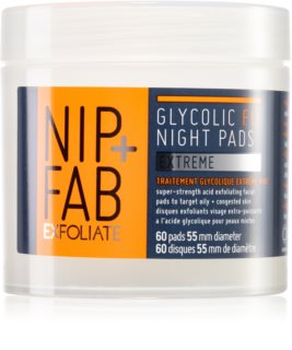 NIP+FAB Glycolic Fix Extreme blazinice za čišćenje za noć