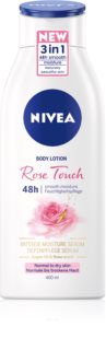 Nivea Rose Touch lait corporel hydratant