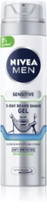 Nivea Men Sensitive gel na holení pro 3denní strniště pro muže