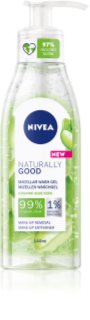 Nivea Naturally Good gel de limpeza micelar
