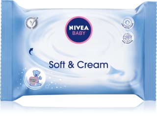 Nivea Baby Soft & Cream очищуючі серветки