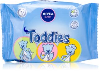 Nivea Baby Toddies фини почистващи кърпички
