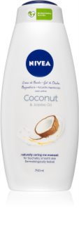 Nivea Coconut & Jojoba Oil gel de duche cremoso maxi