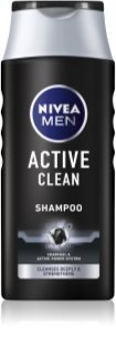 Nivea Men Active Clean šampūnas su aktyvintosiomis anglimis