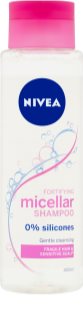 Nivea Micellar Shampoo подсилващ мицеларен шампоан за изтощена коса