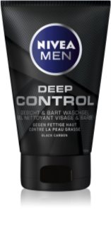 Nivea Men Deep gel za čišćenje za lice i bradu