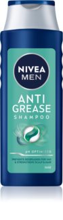 Nivea Men Anti Grease šampūnas riebiems plaukams