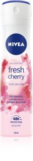 Nivea Fresh Blends Cherry spray anti-transpirant