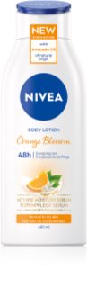 Nivea Orange Blossom lait corporel nourrissant et hydratant