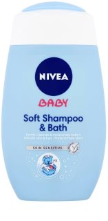 Nivea Baby шампунь и пена для ванны 2 в 1