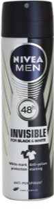 Nivea Men Invisible Black & White antiperspirant v pršilu za moške