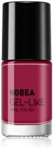 NOBEA Day-to-Day Gel-like Nail Polish lak na nehty s gelovým efektem