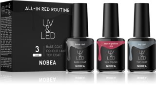 NOBEA UV & LED All-in Red Routine