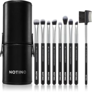 Notino Makeup Brushes Eye Area Professional Make-Up Brush Set sada štětců s pouzdrem