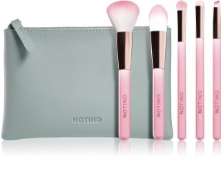 Notino Pastel Collection Brush set with pouch