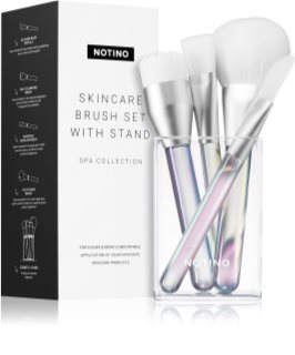 Notino Spa Collection Skincare brush set with stand