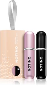 Notino Travel Collection refillable atomiser Black & Pink (Ekonomiförpackning)