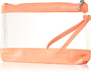 Notino Basic transparentes Kosmetiktäschchen unterwegs