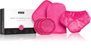 Notino Spa Collection Set zum Entfernen von Make-up aus Mikrofasern Pink
