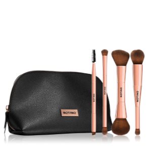 Notino Luxe Collection brush set with pouch