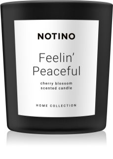 Notino Home Collection Feelin' Peaceful (Cherry Blossom Scented Candle) mirisna svijeća 360 g