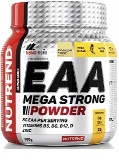 Nutrend EAA Mega Strong Powder podpora růstu svalů
