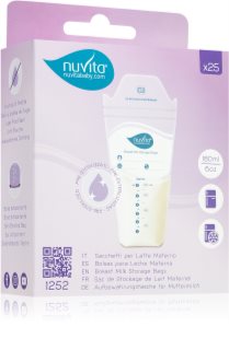 Nuvita Breast milk bags  pouch for breast milk storage