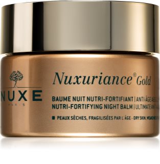 Nuxe Nuxuriance Gold bálsamo nutritivo de noche para fortalecer la piel