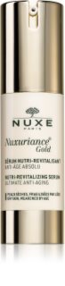 Nuxe Nuxuriance Gold sérum revitalizante para a pele com efeito nutritivo