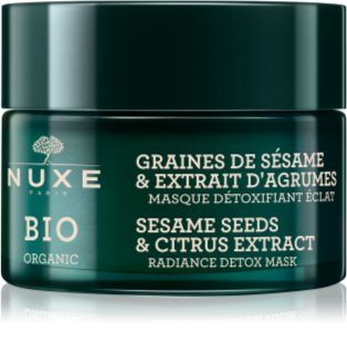 Nuxe Bio Organic detoxikační maska pro rozjasnění pleti