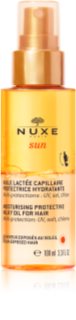 Nuxe Sun zaščitno olje za lase izpostavljene soncu, morski in klorirani vodi